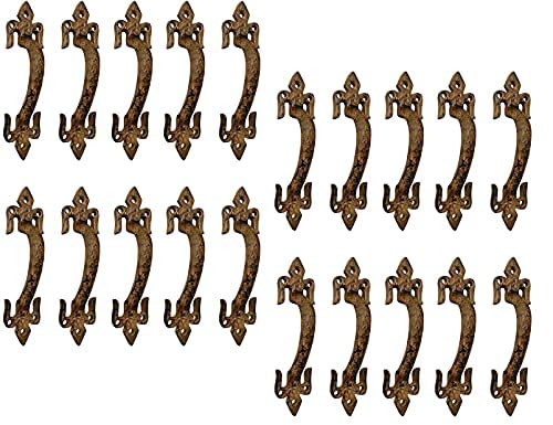 Adonai Hardware Antique Iron Door and Cabinet Pull (5.1 Inch x 20 Pack, Abdi, Rust Living Finish) (B09B3QQKH2) Amazon Price History, Amazon Price Tracker