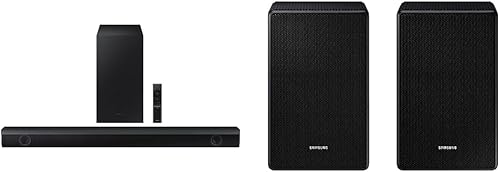 SAMSUNG Barra de sonido HW-B550ZA de 2.1 canales + kit de altavoces traseros SAMSUNG 9500S (modelo 2021)