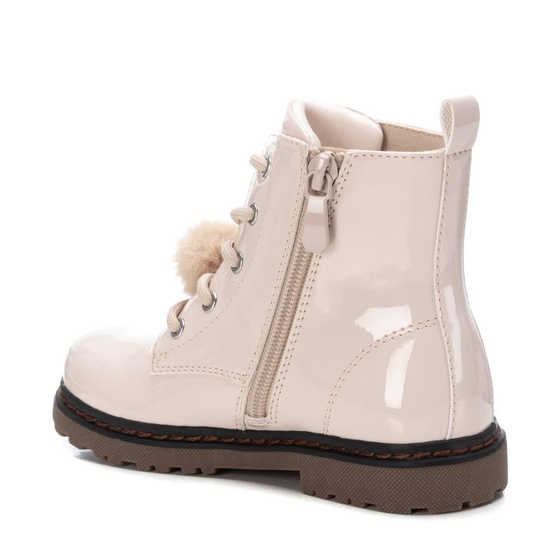 XTI - Botín Niña Beige - Calzado Cómodo y Versátil - Moda casual - Modelo 15109202 (Talla 34)