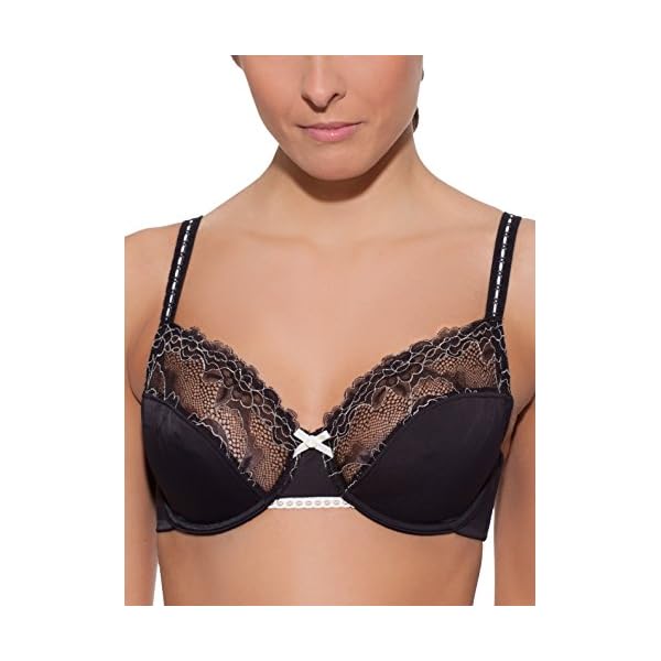 Selene - Sujetador Lucia Con Aros, color negro, talla 105C 5 51Rt PVZ1LL. SS600 - Selene - Sujetador Lucia Con Aros, color negro, talla 105C