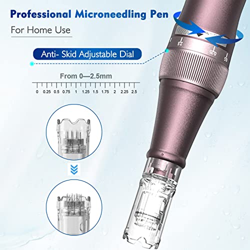 Dr-Pen-Ult-A10-Microneedling-Pen-Authentic-Multi-function-Wireless-Derma-Beauty-Pen-Trusty-Skin-Care-Tool-Kit-for-Fast-Results-Include-8-Cartridges-12pins-x2-36pins-x2-42pins-x2-Nano-x-2