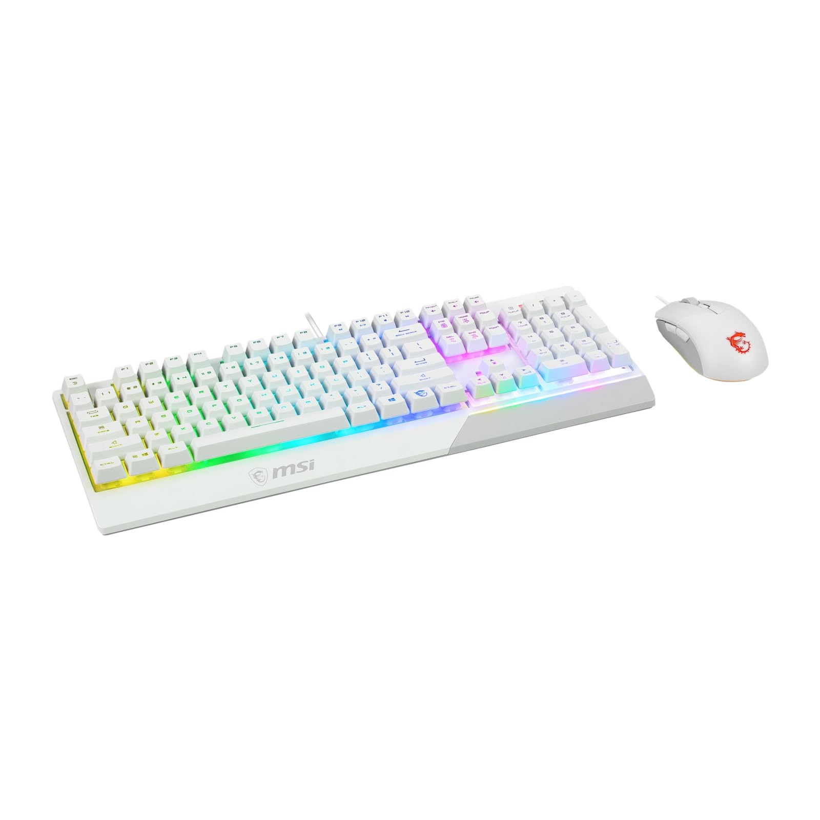 MSI S11-04DE305-CLA tastiera USB QWERTY Italiano Bianco