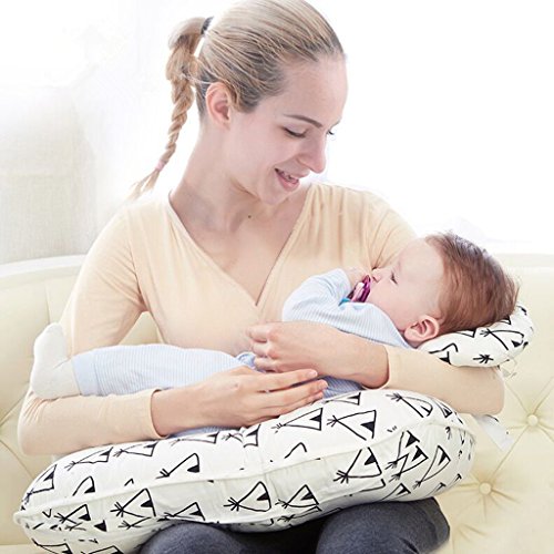Borje 45° Angle Newborn Breastfeeding Adjustable Pillow for Babies Nursing Baby Lounger - Thumbnail 7