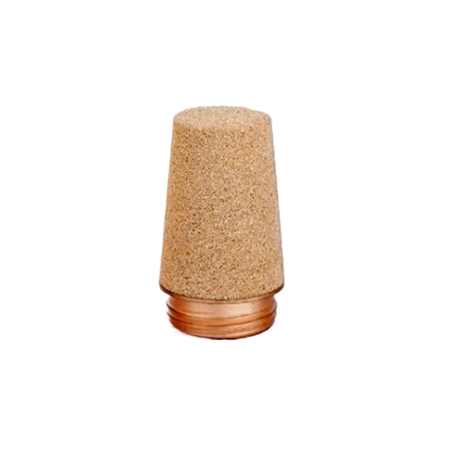 Pneumatische Schalldämpfer aus Messing 10 Stück Luftschalldämpfer aus gesintertem Kupfer M5 1/8 1/4 3/8 1/2 3/4 1 pneumatischer Messing-Luftauslass(20 G Thread 3-4)