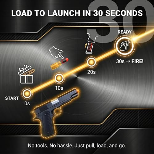 Image of Tactical Foam Blaster for Kids & Adults 6+ - Shell-Ejecting Action