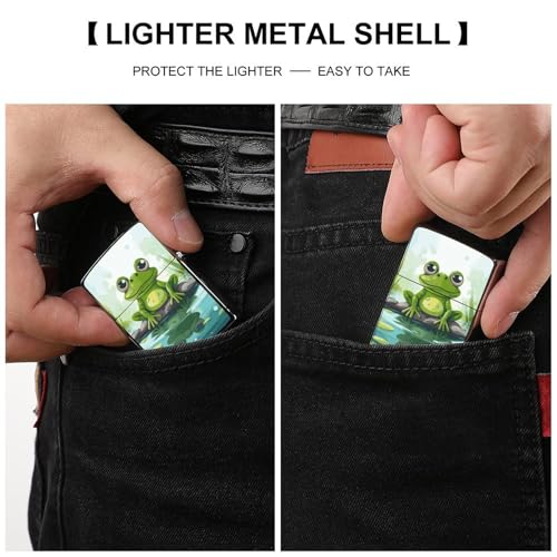 Funda para encendedor Frog in A Pond Classic miniatura 3