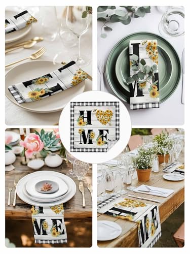 Servilletas de tela Roses Garden set x4 20x20 pulg miniatura 4