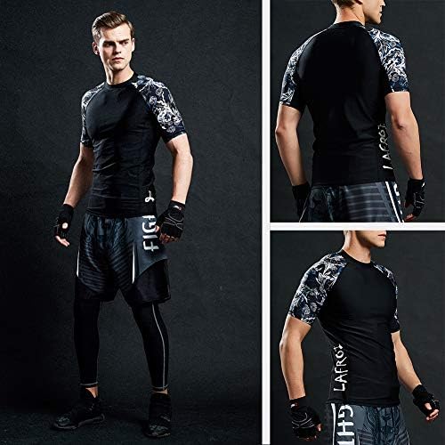 LAFROI Maillot de Corps à Manches Courtes pour Homme UPF 50+ Amazon