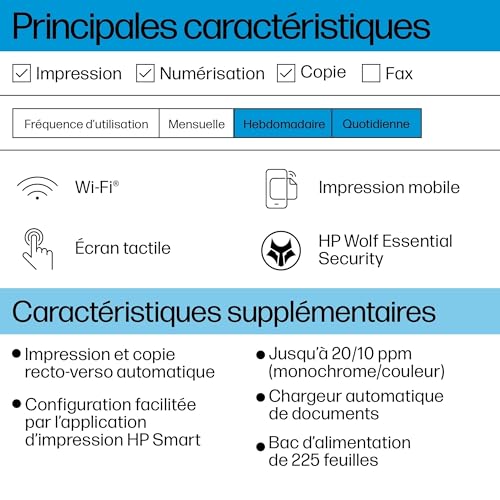 Imprimante Multifonctions Jet D'encre Instant Ink Hp Hp - vue 8