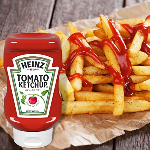 Image of Heinz, Tomato Ketchup, 14oz Squeeze Bottle (Pack of 2)