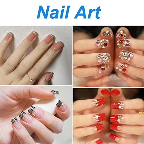 Rhinestone Stickers, 2310 Pcs Self Adhesive Face Gems Sticker For Face Nail Body Makeup, 14 Embellishments Sheet For Decorations Crafts Holiday Makeup Party (4 Sizes, 14 Colors) #TOP5