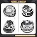 ZuneXino Engine Piston Rings Set 2710305017 for Mer-cedes W204 W212 C200 C250 E250 1.8L CGI W204 W212 M271 1.8L 1.8T Automotive Replacement Piston Ring Kit, A2710305117 2710300324 STD