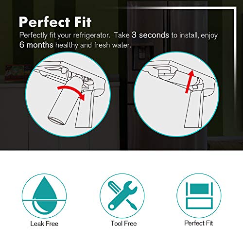 Image of ICEPURE PLUS ADQ747935 NSF /ANSI 53 Certified Replacement for LG LT1000P MDJ64844601, Kenmore Elite 9980, LT1000PC ADQ74793501 LT1000 RWF4700A RWF4700AB Refrigerator Water and LT120F Air Filter,3Combo