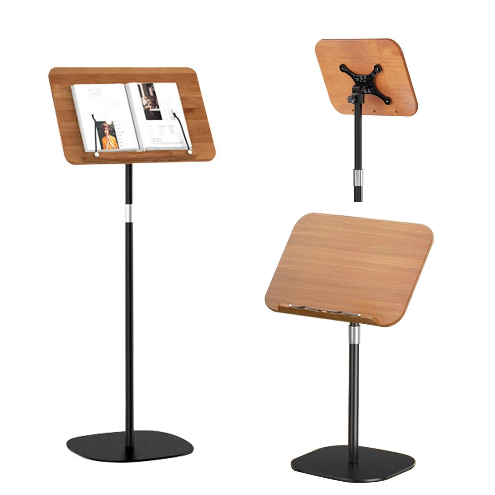 Soporte ajustable 2 en 1 para libros y portátiles con ángulo ajustable