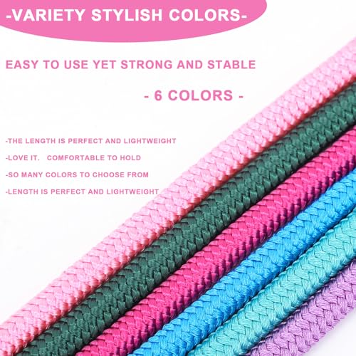 Image of Slip Leads For Dogs 6Ft Slip Leash For Dogs Dog Lead With 6 Colors Strong Nylon Dog Training Leash No Pull Rope Dog Leash Dog Leashes For Small Medium Dogs (Pink, One Size),?182.88 cm