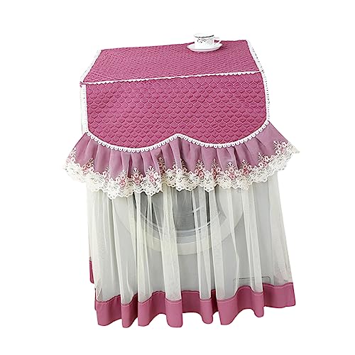 FRCOLOR 洗濯機カバー 紫 耐久性のある素材 使用簡単 家用 洗濯機の防塵カバー シンプルデザイン