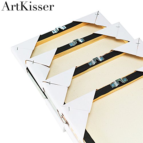 Artkisser Canvas Wall Art Vintage Paris Eiffel Tower Wall Decors French Landscape Oil Paintings Prints On Canvas For Girls Bedroom Living Room Bathroom 12X16 Inch 3Pcs #TOP6