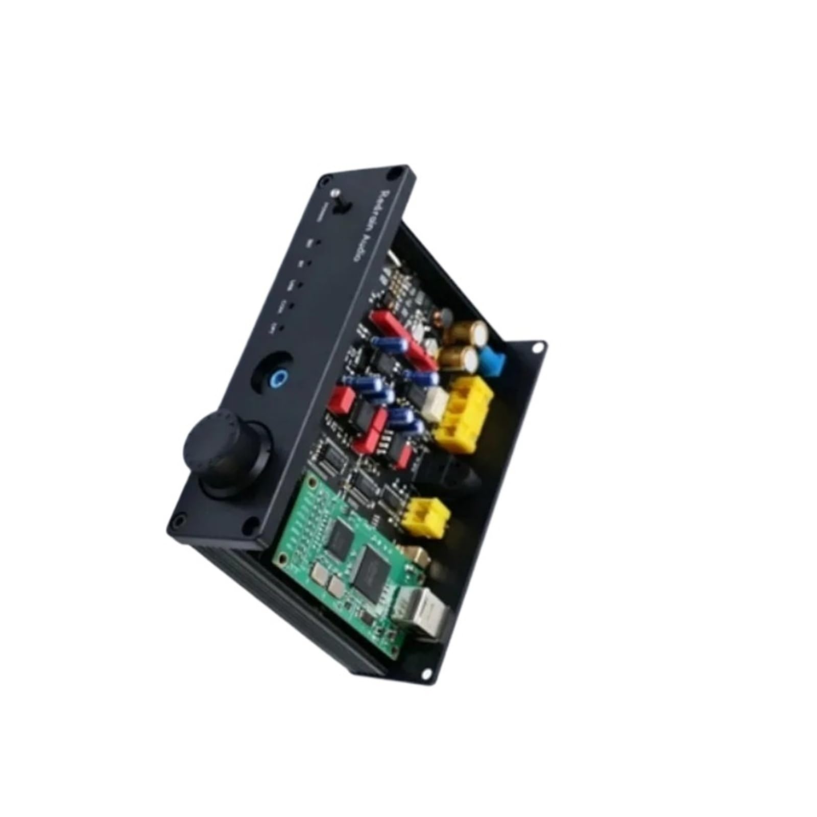 Tarjeta de Sonido USB 5.1 con decodificador DAC PCM1794 Paralelo Dual | Entrada de fibra óptica del amplificador de auriculares sin pérdidas(With USB Card)