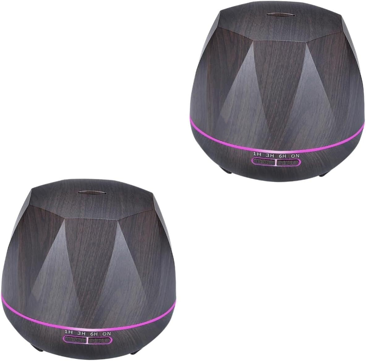 per Uso Domestico 2 Pezzi Diffusore di Aroma Diffusore d'Aria Elettrico Diffusore Rilassante for la casa Macchina for aromaterapia Diamante
