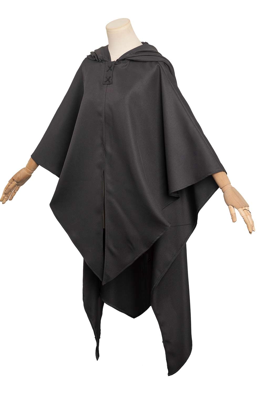 eioaner Womens Costume Cosplay Suits Full Set Outfits Adults Cape Robe Uniform Halloween: Medium Cape