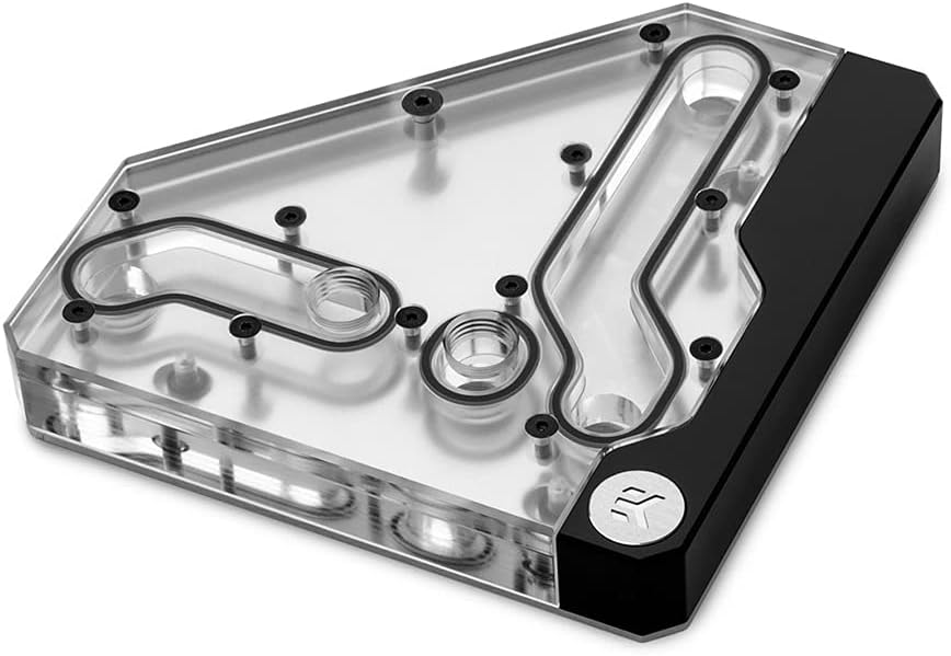 EKWB EK-Quantum Momentum VRM Bridge ROG Crosshair VIII Formula, D-RGB, Plexi
