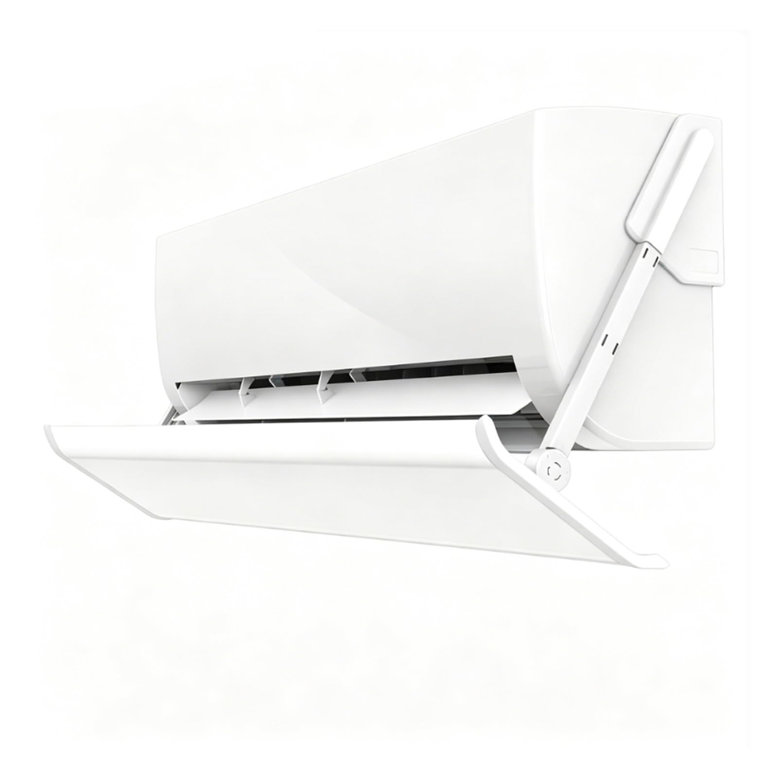ZLLPIGLS Thickened Material Vent Deflector, Air Conditioner Deflector, Polished Wall-Mounted Shield, for Furniture or Office(93-116x20cm)