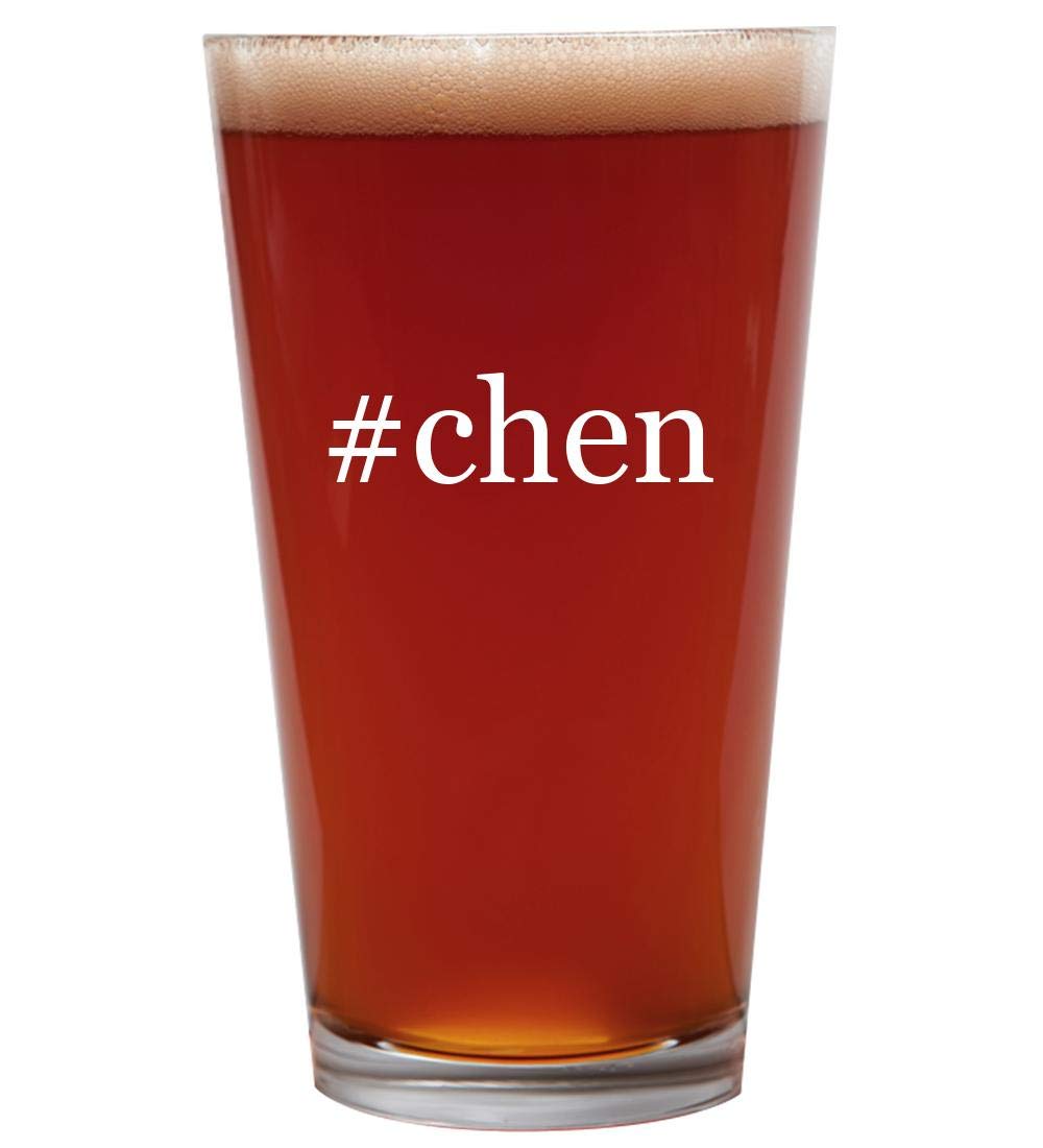 #chen - 16oz Beer Pint Glass Cup
