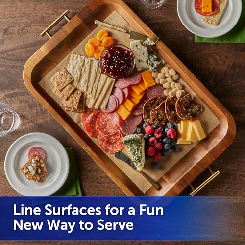 Reynolds Kitchens Unbleached Parchment Paper Roll, Non Stick Parchment Paper for Cooking and Baking, Oven Safe up to 425 Degrees, Chlorine-Free, 45 Feet x 12 Inches, 45 Total Sq. Ft. image 6