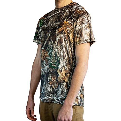 HOT SHOT Men’s Camo Hunting Short Sleeve Shirt – Quick Dry Performance Shirt4