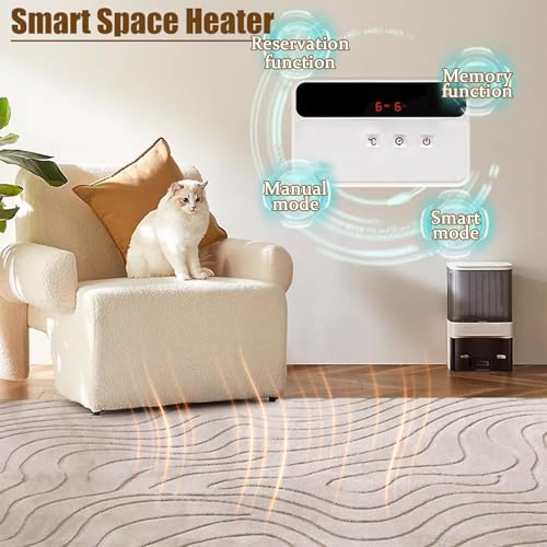 Tapis chauffant électrique en graphène avec minuterie 9H et 6 vitesses - 6