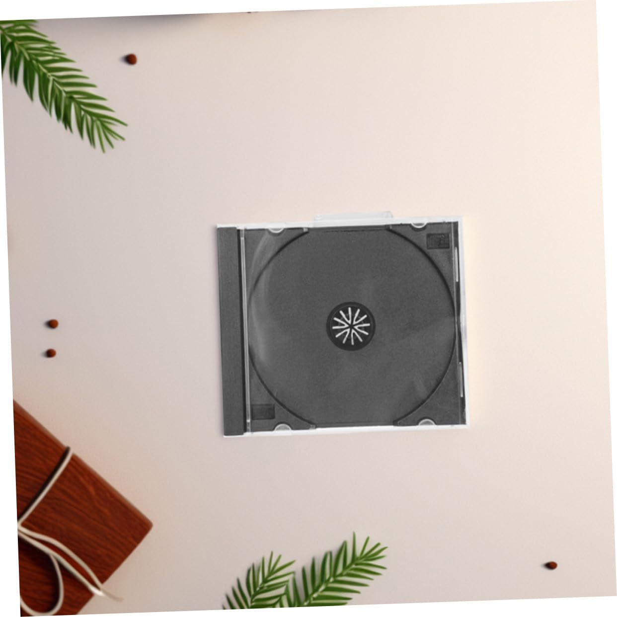 10 pezzi Custodie Trasparenti per CD Dvd in Plastica da Protezione Sicura per Dischi Contenitori Versatili per e Scuola Design Chiaro per Facile
