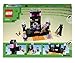 LEGO 21242 Minecraft The End's Arena, Lava Fighting Toy, Dragon of Ender and Enderman Figure, Player vs. Player, Gift for Children Aged 8 and Above