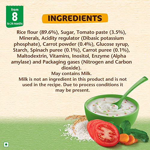 Image of Nestum Baby Cereal From 8 To 12 Months, Rice Vegetables, 300G Bag-In-Box Pack (Pack Of 2)