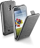 CELLULAR LINE Cellular Line - Funda con tapa para Samsung Galaxy S IV Mini, color negro