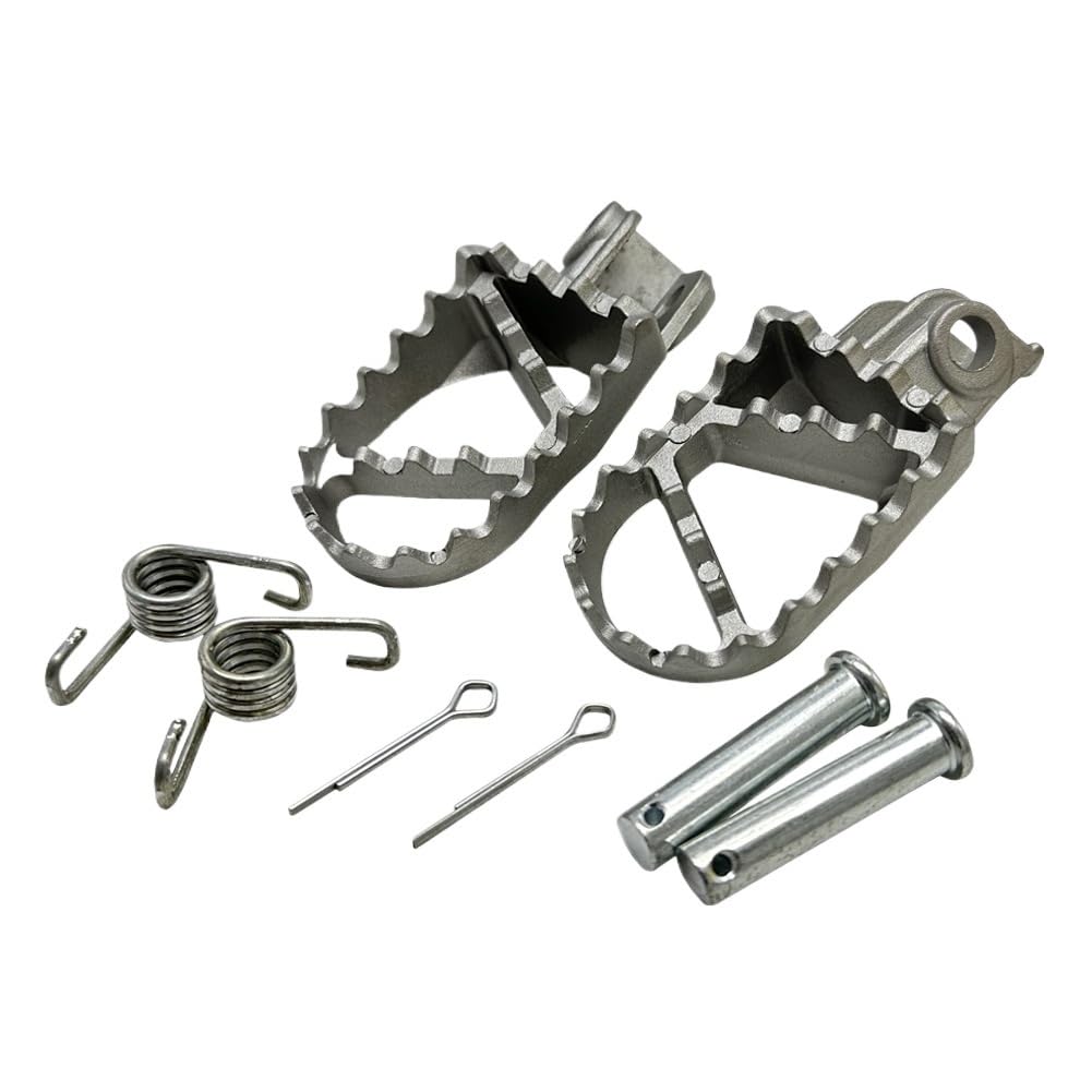 Pedales para moto SX SXF EXC EXCF XC reposapiés de aluminio CNC para motocross