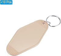 Vista 63 de PATIKIL Vintage Motel Llavero, en blanco Hotel Llaveros Llaveros