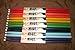 7 PAIR Perfektion Colored Nylon Tip Drum Sticks Medium Rock Size - 