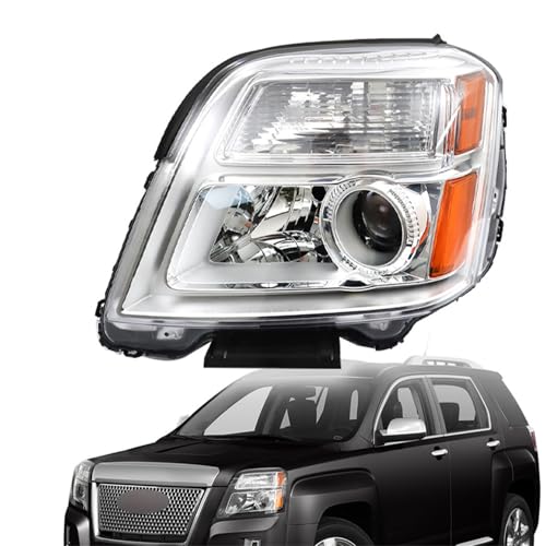 LABLT - LABLT Headlight Assembly Replacement for 2010-2015 GMC Terrain Halogen Headlamp Set Left Driver Side 23319179