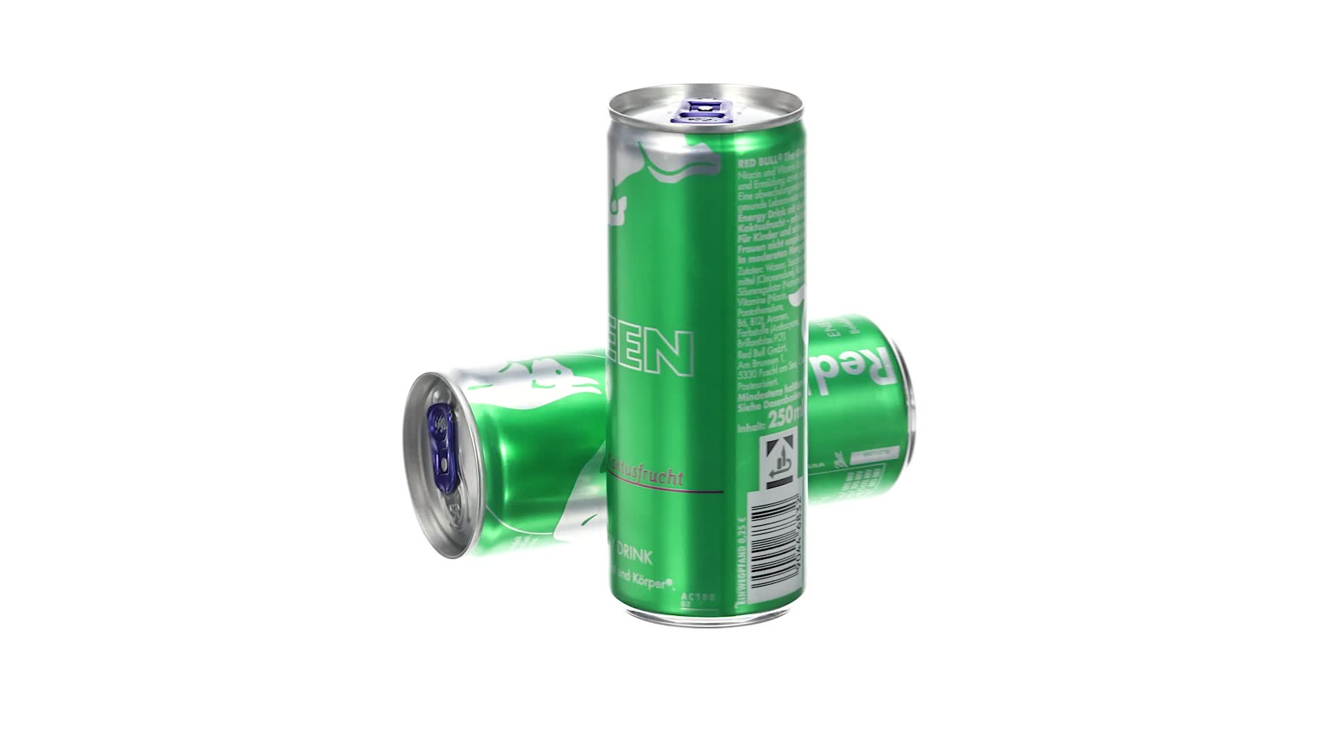 Red Bull Green Edition Kaktusfrucht Energy Drink 24x250ml Dosen