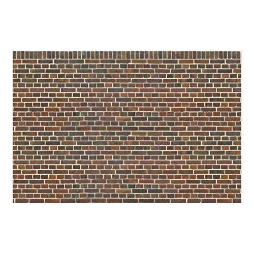 Bilderwelten Backstein Fototapete 3D inkl. Kleister 384x255cm - Vliestapete...