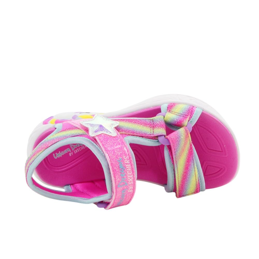 Skechers Dziewczynki 303107l PkmtSandał płaski