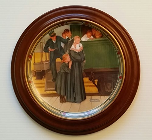Norman Rockwell: “An Orphan‘s Hope” Rockwell’s American Dream Collection-Authentic Registered Collector Plate