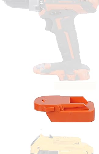 1 adaptador para herramientas inalámbricas Ridgid de 18 V (no avanzadas), se adapta a baterías de litio DeWalt 20v MAX XR DCB203 DCB205, solo