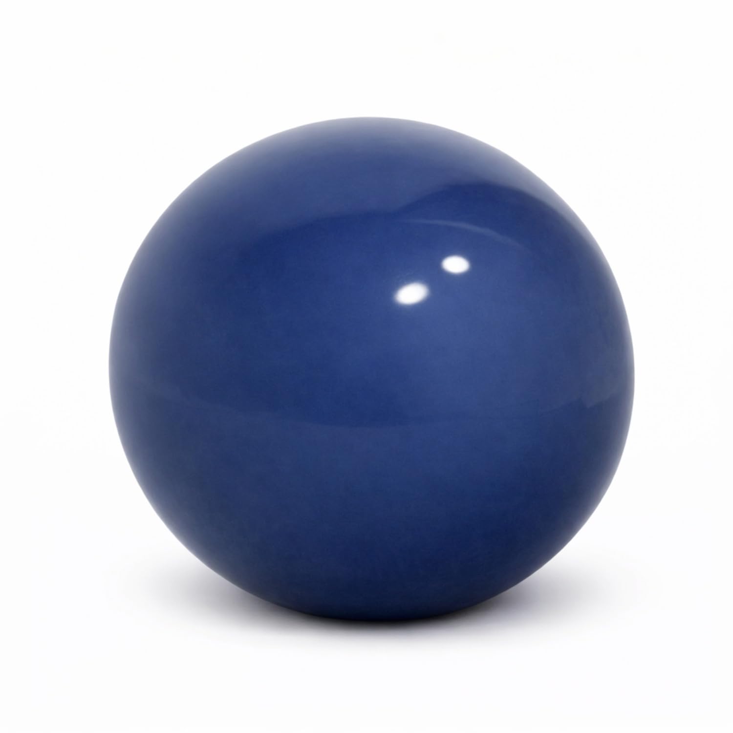 Keramik Kugel 30 cm Gartenkugel Dekokugel Gartenfigur Dekoration aus frostfester, witterungsbeständiger, robuster Steinzeug-Keramik Outdoor (blau)