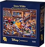 Snow White Dancing with The Dwarfs - 500 Piece Jigsaw Puzzle - Disney Dowdle