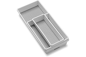 madesmart 3-Tier Expandable Kitchen Drawer Organizer