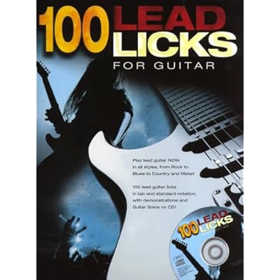 100 Lead Licks (Alan Warner) Book+Cd