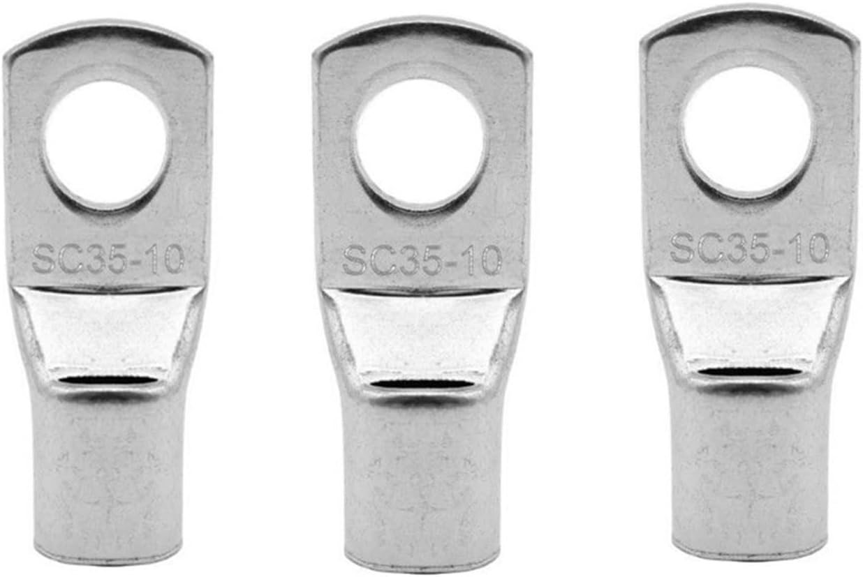 Ring Terminals 10/20PCS 635mm2 Tinned Copper Cable Lug Ring Battery