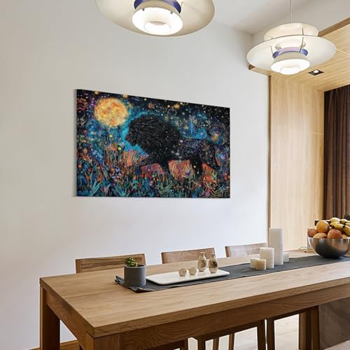 Impression Sur Toile Lion Premium Décoration Murale - 3