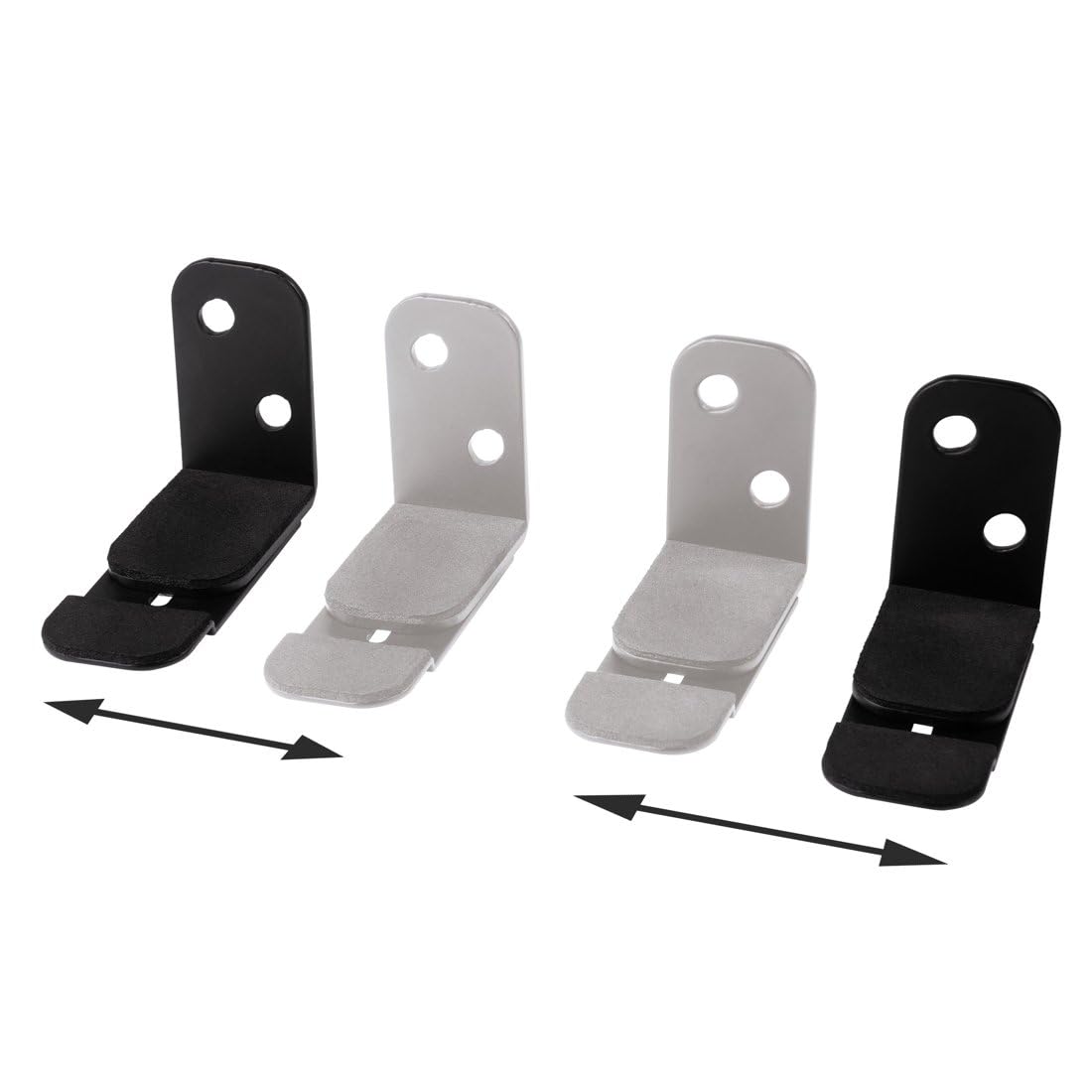 Hama Supporto da parete per soundbar, universale, regolabile, nero
